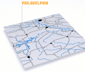 3d view of Philadelphia