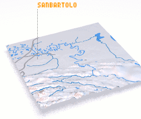 3d view of San Bartolo