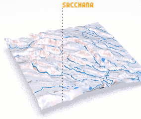 3d view of Sacchaná