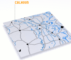 3d view of Calhoun