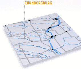 3d view of Chambersburg