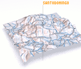 3d view of Santo Domingo