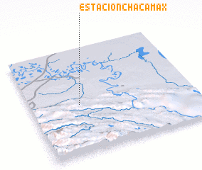 3d view of Estación Chacamax