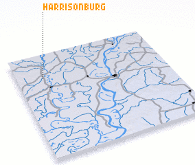 3d view of Harrisonburg