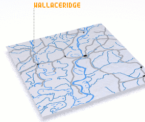 3d view of Wallace Ridge