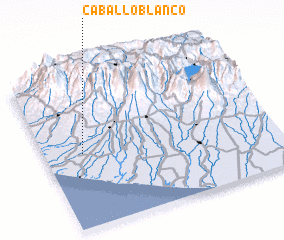 3d view of Caballo Blanco