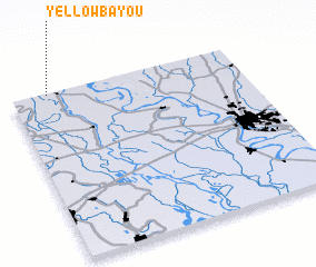 3d view of Yellow Bayou