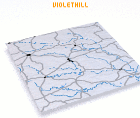 3d view of Violet Hill
