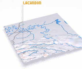 3d view of Lacandón