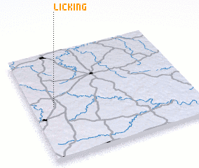 3d view of Licking