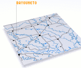 3d view of Bayou Meto