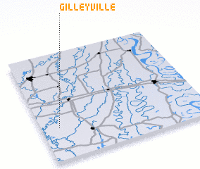 3d view of Gilleyville