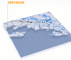3d view of Santiague