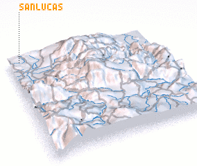 3d view of San Lucas
