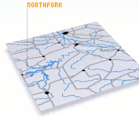 3d view of North Fork