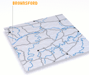 3d view of Browns Ford