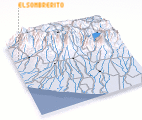 3d view of El Sombrerito