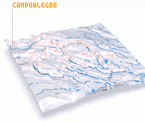 3d view of Campo Alegre