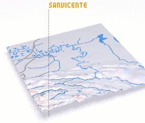 3d view of San Vicente