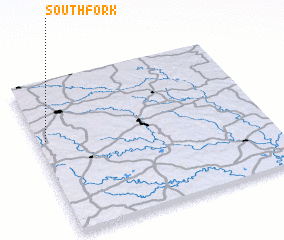 3d view of South Fork