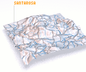 3d view of Santa Rosa