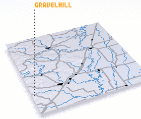 3d view of Gravel Hill