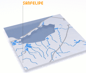 3d view of San Felipe