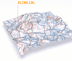 3d view of El Chilcal