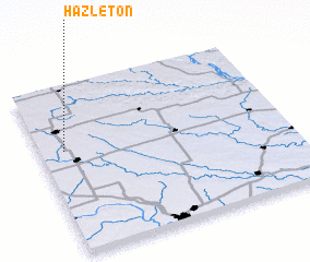 3d view of Hazleton