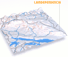 3d view of La Independencia