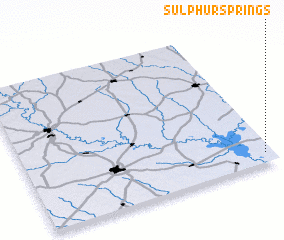 3d view of Sulphur Springs