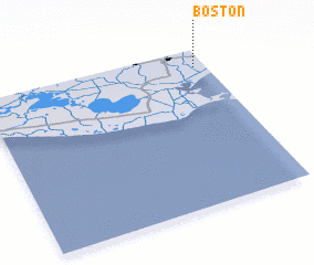 3d view of Boston