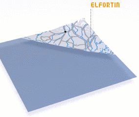 3d view of El Fortín
