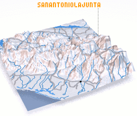 3d view of San Antonio La Junta