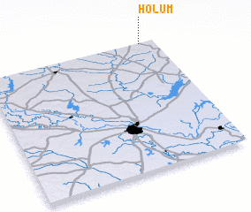 3d view of Holum