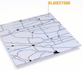 3d view of Blairstown