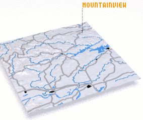 3d view of Mountain View