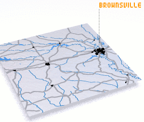 3d view of Brownsville