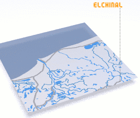 3d view of El Chinal