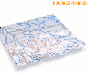 3d view of Nueva Esperanza