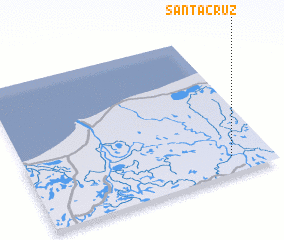 3d view of Santa Cruz