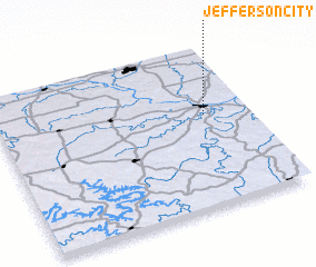 3d view of Jefferson City