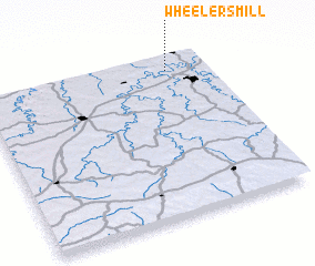 3d view of Wheelers Mill