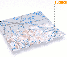 3d view of El Chich