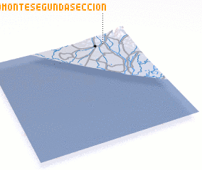 3d view of Medio Monte Segunda Sección