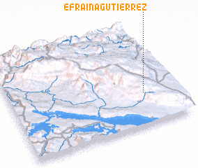 3d view of Efraín A. Gutiérrez