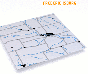 3d view of Fredericksburg