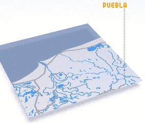 3d view of Puebla