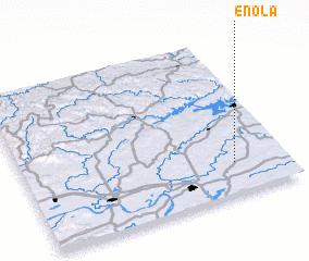 3d view of Enola