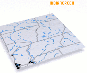 3d view of Indian Creek